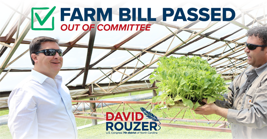 Farm Bill Passed Committee